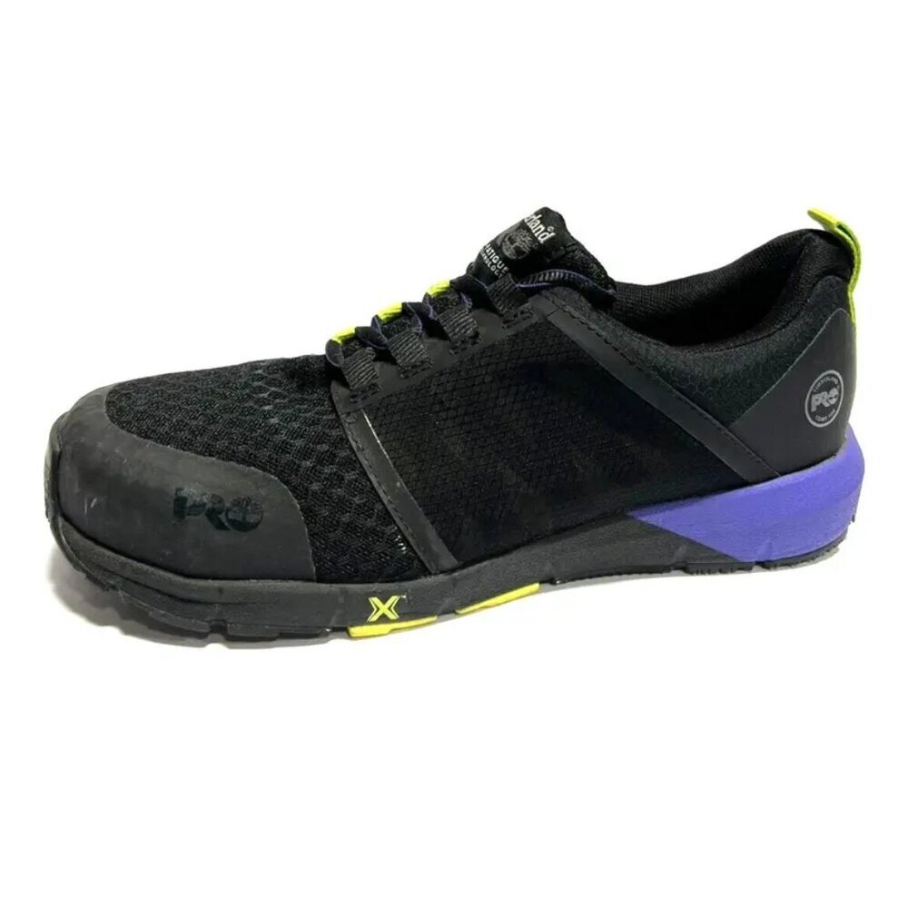 Timberland Pro Womens Radius Comp Toe Sneaker Black Size 9.5 M